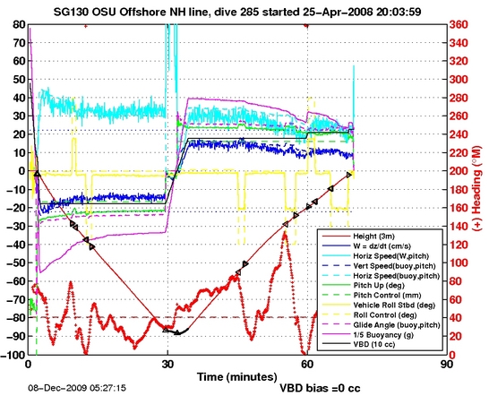 Dive Characteristics