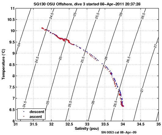 Temperature Salinity Diagnostic