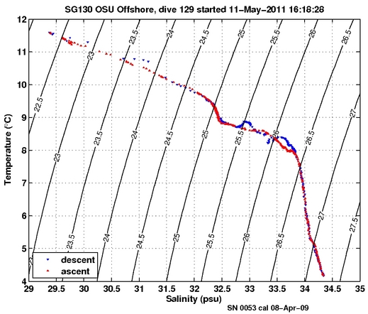 Temperature Salinity Diagnostic