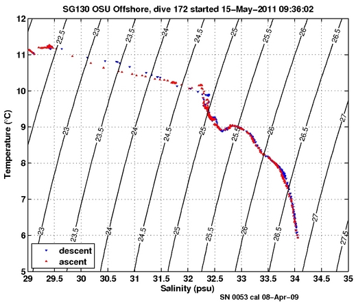 Temperature Salinity Diagnostic