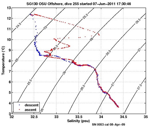 Temperature Salinity Diagnostic