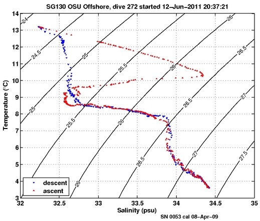 Temperature Salinity Diagnostic