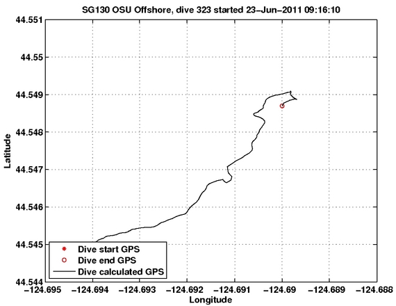 Dive Calculated GPS