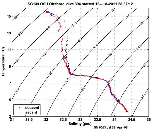 Temperature Salinity Diagnostic