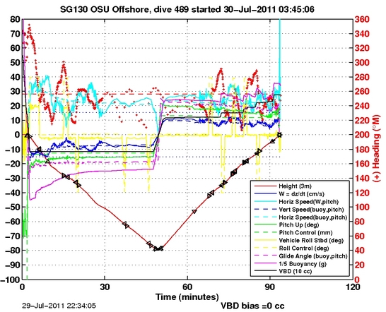 Dive Characteristics