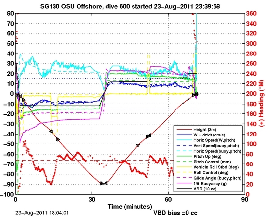 Dive Characteristics