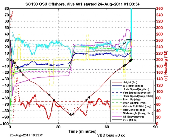 Dive Characteristics