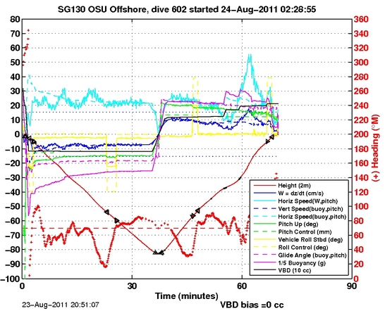 Dive Characteristics