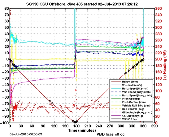 Dive Characteristics