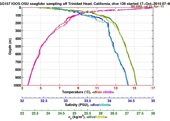 Temperature Salinity