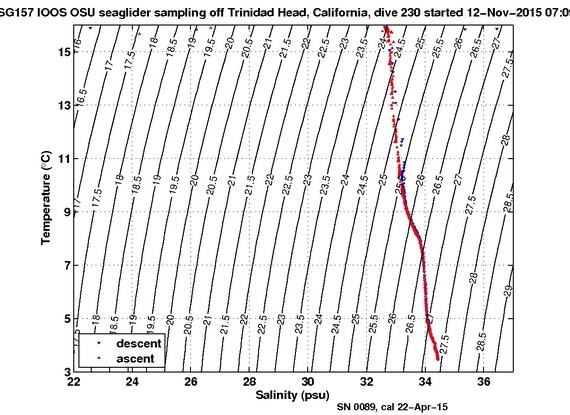 Temperature Salinity Diagnostic