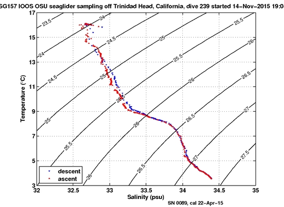 Temperature Salinity Diagnostic