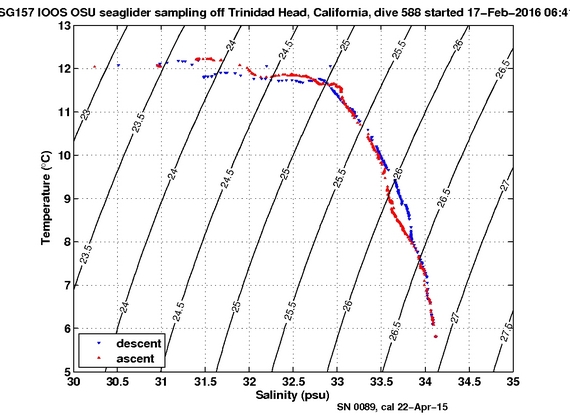 Temperature Salinity Diagnostic