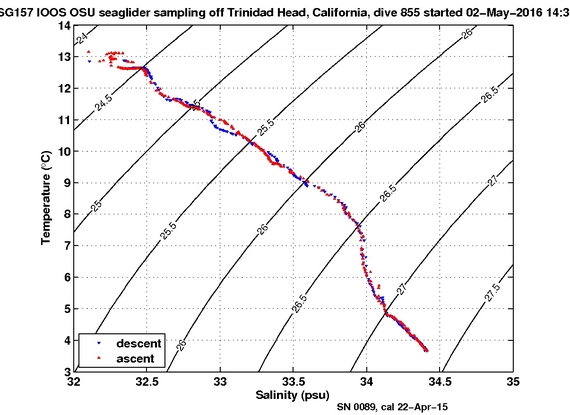 Temperature Salinity Diagnostic