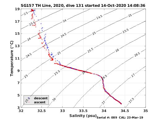 Temperature Salinity Diagnostic