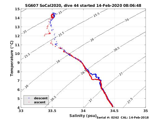 Temperature Salinity Diagnostic