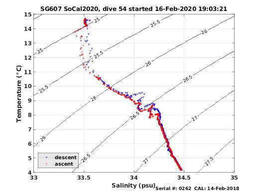 Temperature Salinity Diagnostic