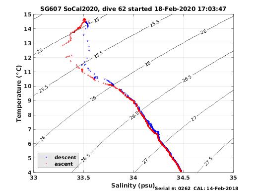 Temperature Salinity Diagnostic