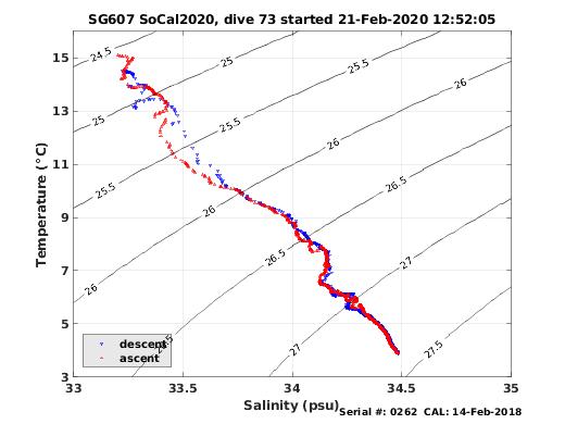 Temperature Salinity Diagnostic