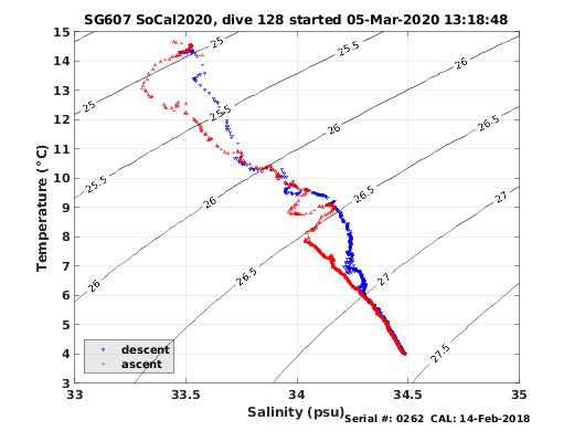 Temperature Salinity Diagnostic