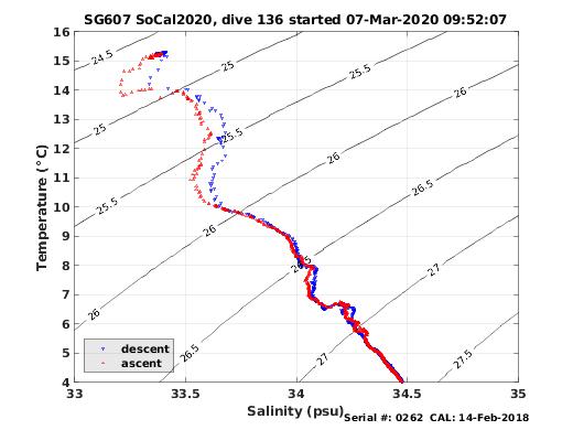 Temperature Salinity Diagnostic