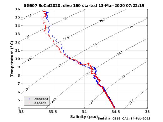 Temperature Salinity Diagnostic