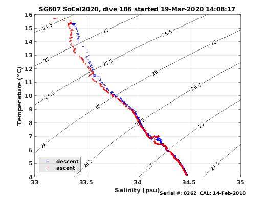 Temperature Salinity Diagnostic