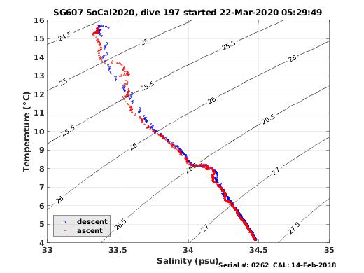 Temperature Salinity Diagnostic