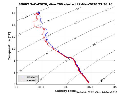 Temperature Salinity Diagnostic