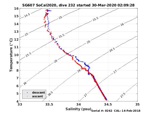 Temperature Salinity Diagnostic